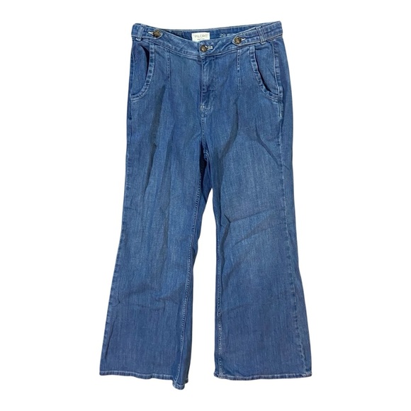 Anthropologie Pilcro Flare Mid Rise Jeans Sz 29 - Picture 2 of 7